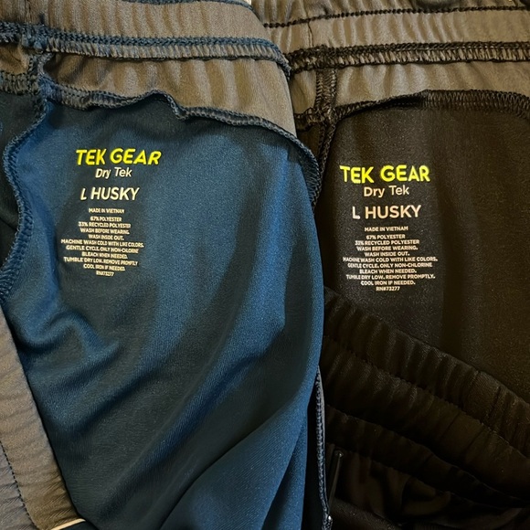 2 Tek gear boys large husky athletic shorts - Picture 3 of 7